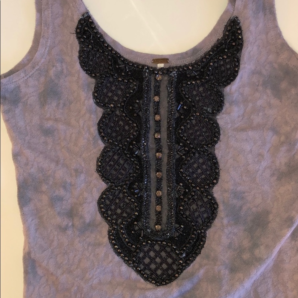 Free People embellished tank